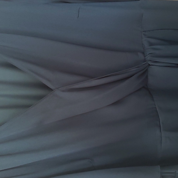 Dex 3X Teal faux wrap dress - Picture 4 of 8